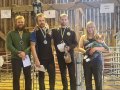 Calle Allared, Magnus Woulo, Viktor Larsson och Matilda Andersson