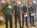 Kalle Allared, Magnus Wuolo, Kristian Jarozspol och Viktor Larsson